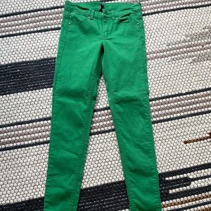 Divided Green Skinny Jeans